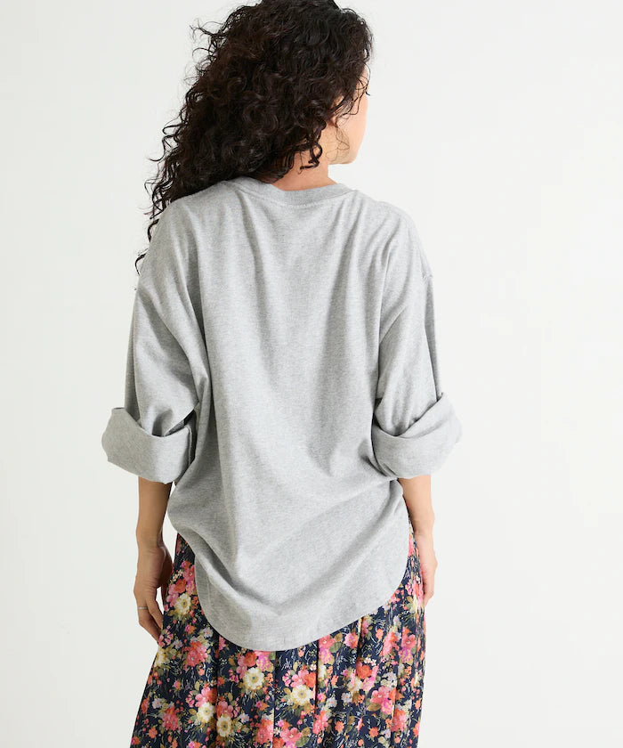 Dog Photo Print Long Sleeve T