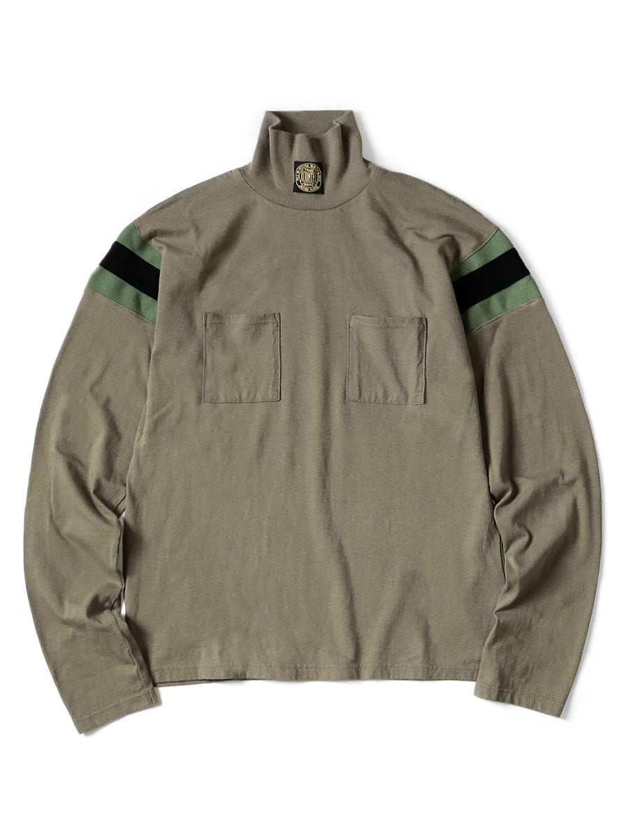 20/-Tenjiku Hardball High Neck Pocket Long T