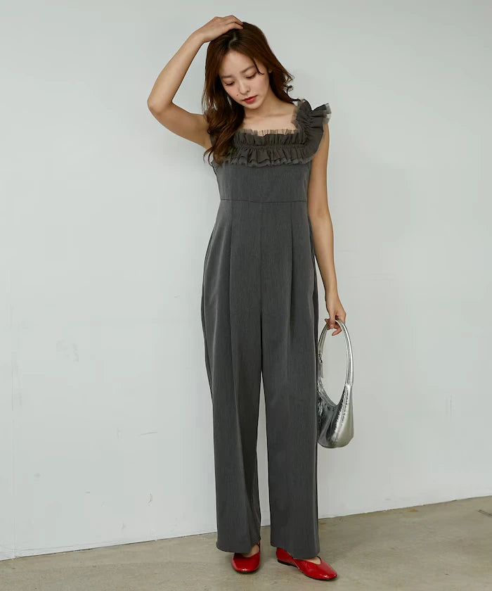 2WAY Tulle Shoulder Salopette Limited Edition