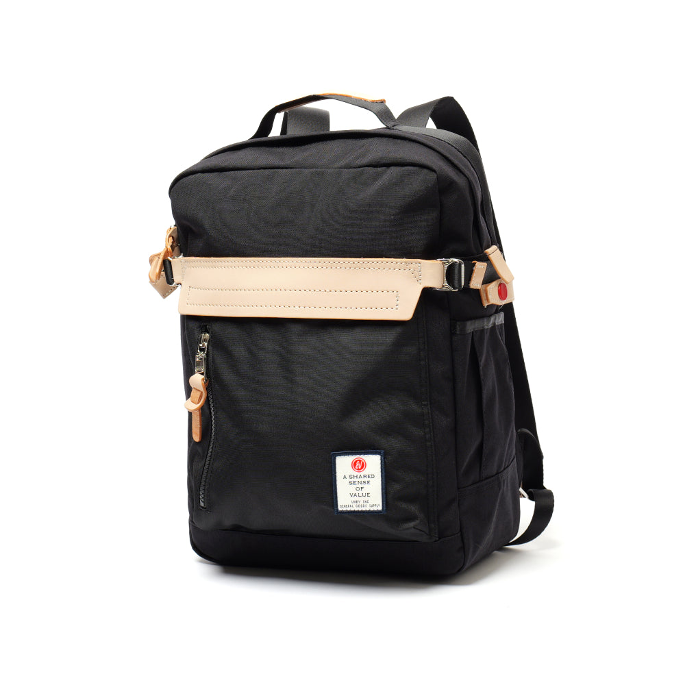 HIGHDENSITY SQUARE BACKPACK / BLACK