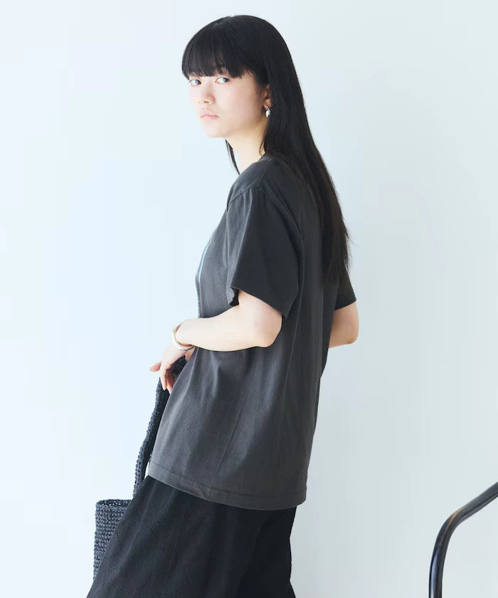 Comfortable Logo Horse Print Crew Neck T-Shirt