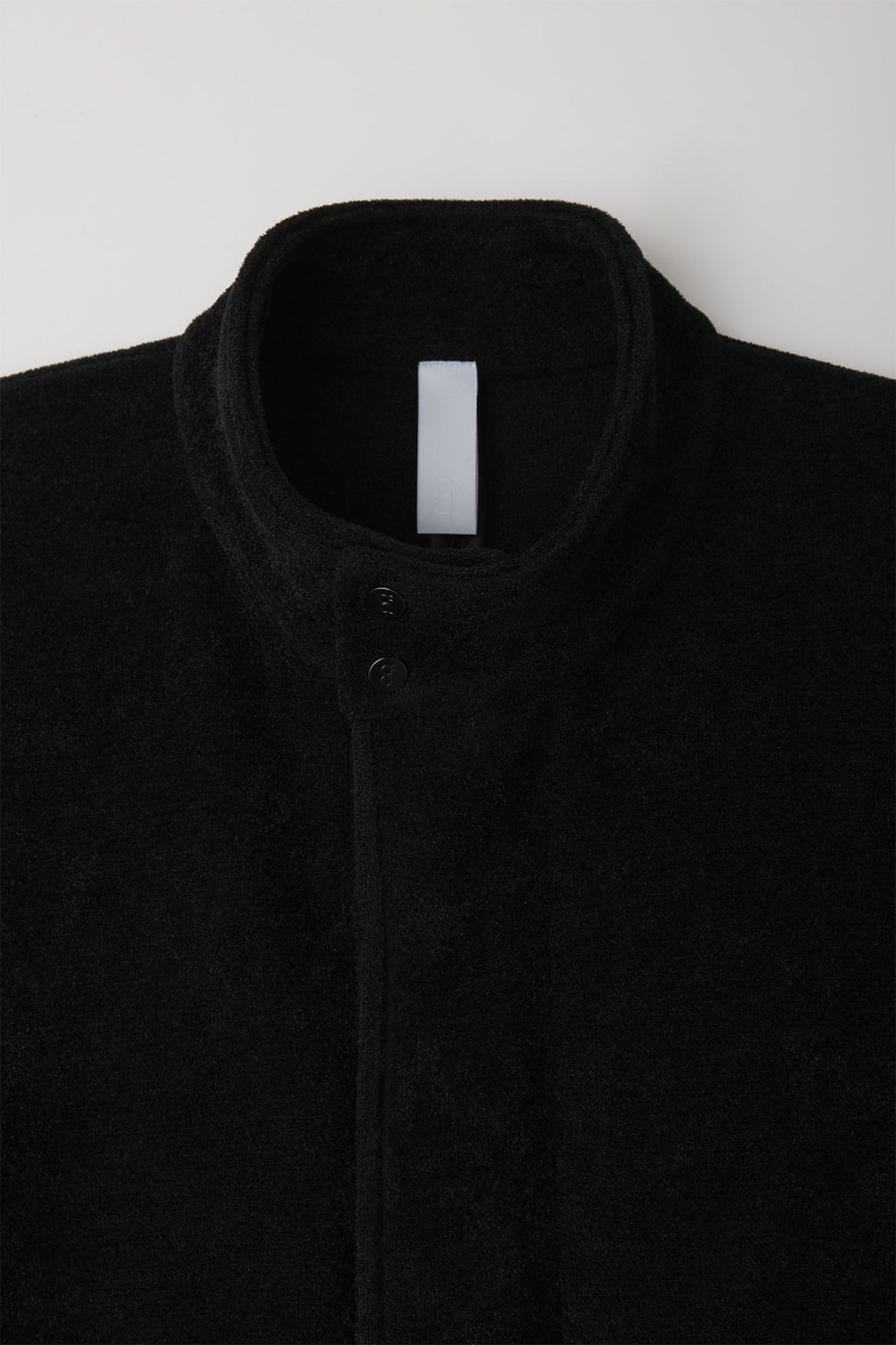 MILAN RIB VELVET STAND-UP COLLAR ZIP BLOUSON