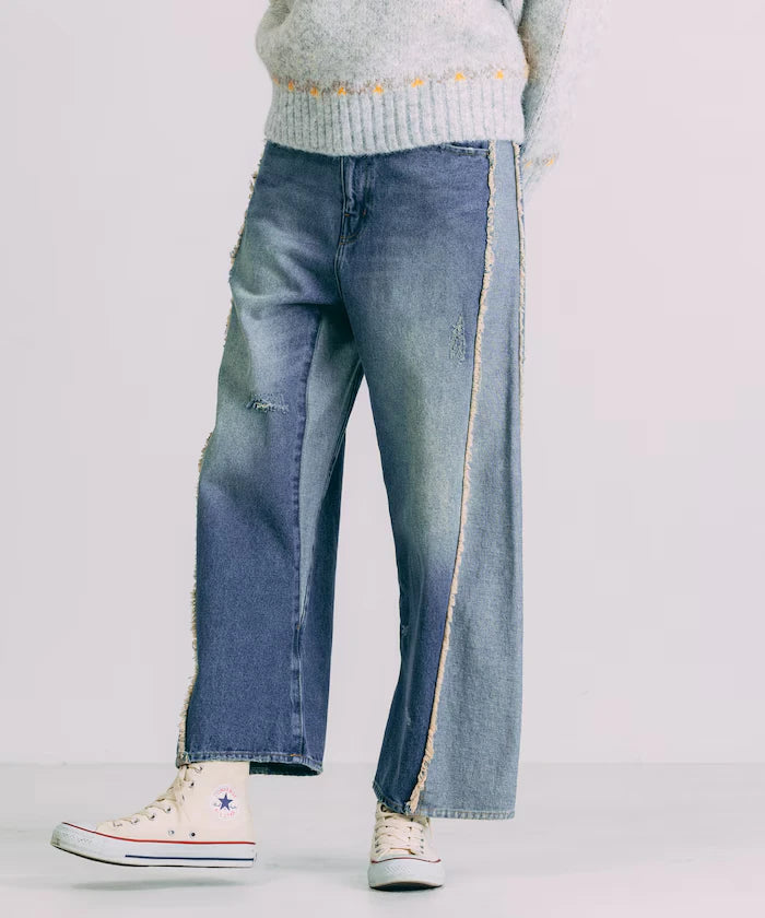 Colorful Curve Denim