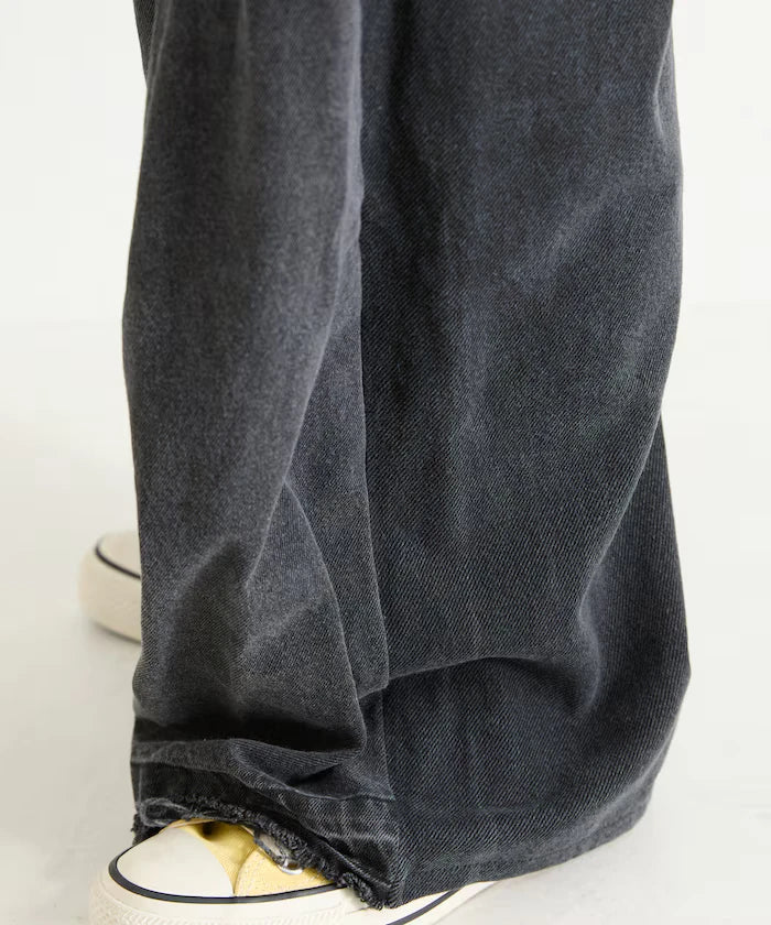 Vintage Remake Tuck Denim Pants