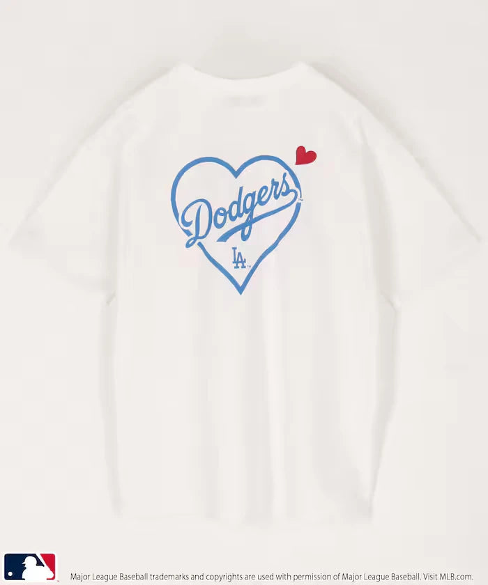 MLB Back Print Heart T-Shirt