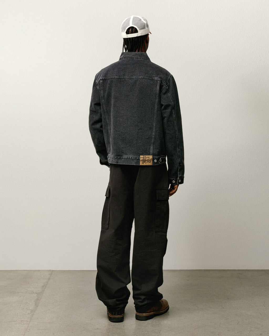 LINED DENIM TRUCKER JACKET
