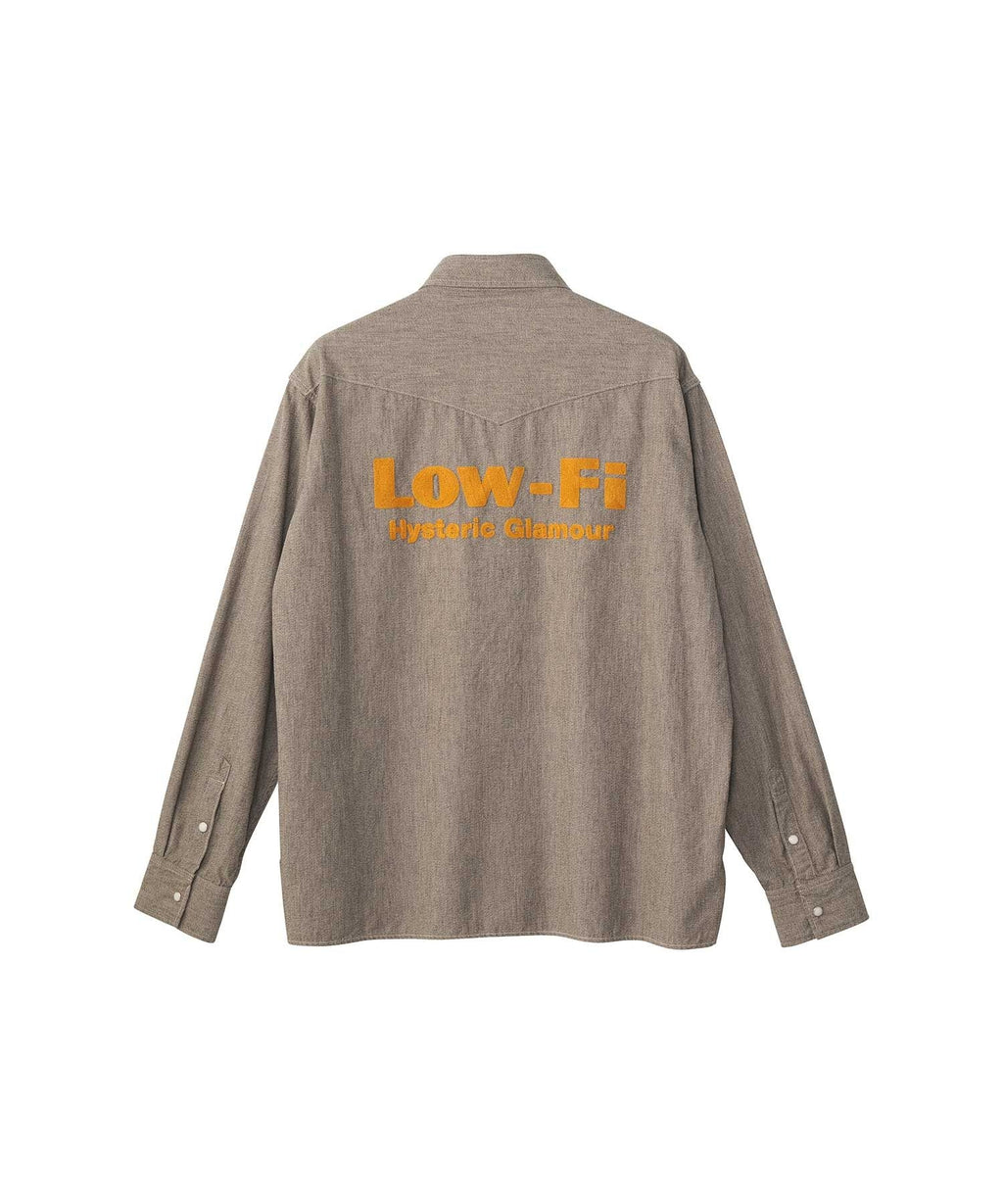 Low-Fi Embroidered Western Shirt