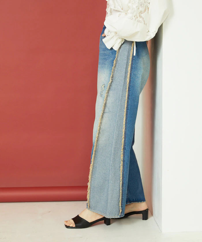 Colorful Curve Denim