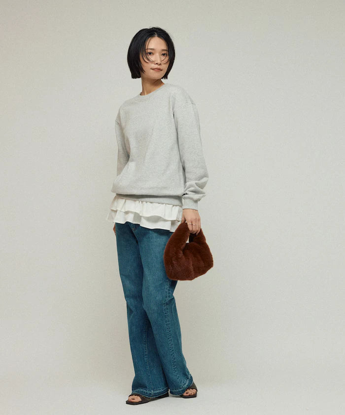 Organic Cotton Multiway Color Sweat / French Terry Sweat / Set Item