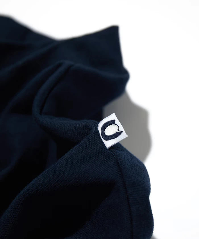 Heavy weight Jersey Mock Neck L/S Print Tee