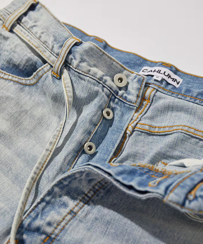 Selvedge Denim Baggy Shorts
