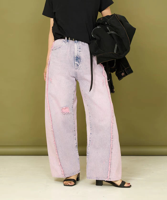 Colorful Curve Denim