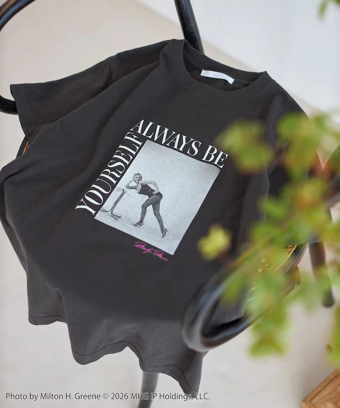 Marilyn Monroe Short Sleeve Monochrome Photo T-shirt