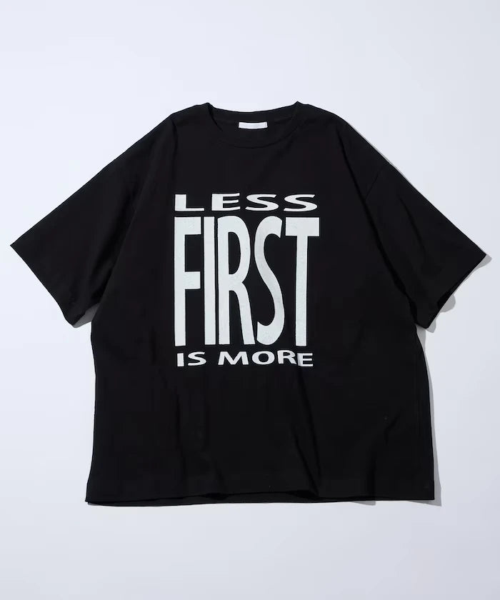 6 Ounce Front Logo Print Crew Neck T-Shirt / Print T-Shirt PRINT BIG FIRST