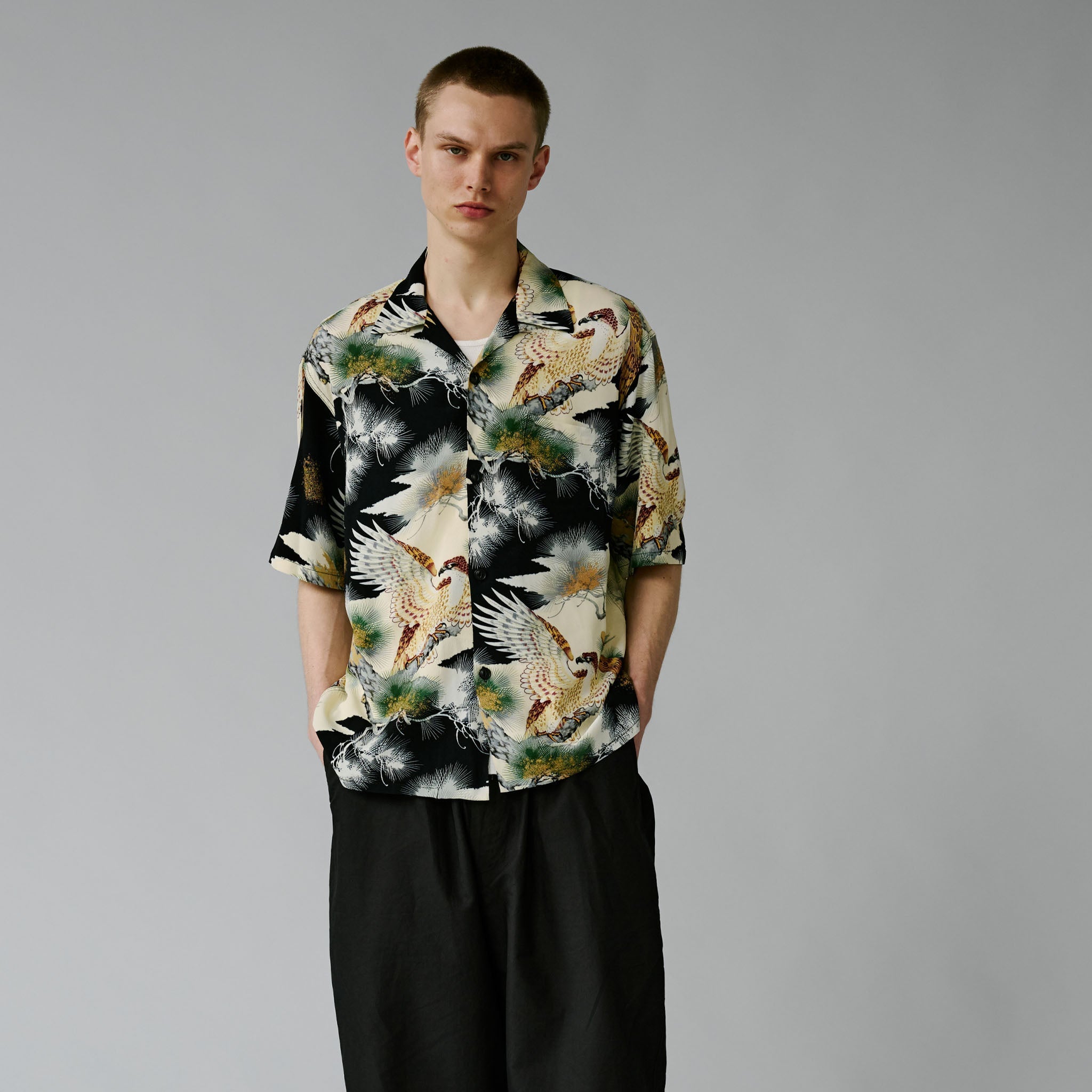 GL39545 / ALOHA SHIRT “KING OF THE SKY”