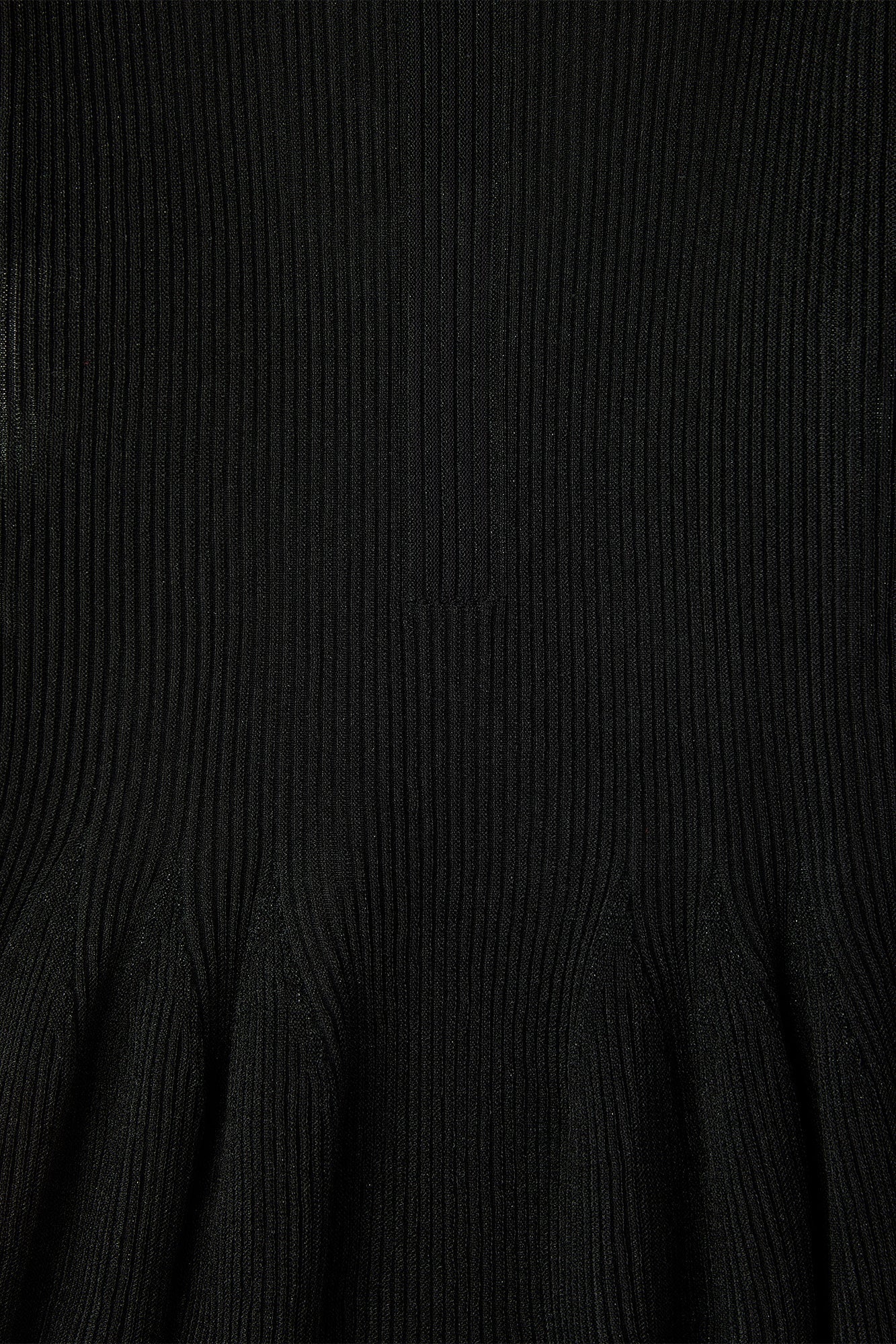 HYPHA LUCENT GLITTER LONG SLEEVE POLO SHIRT