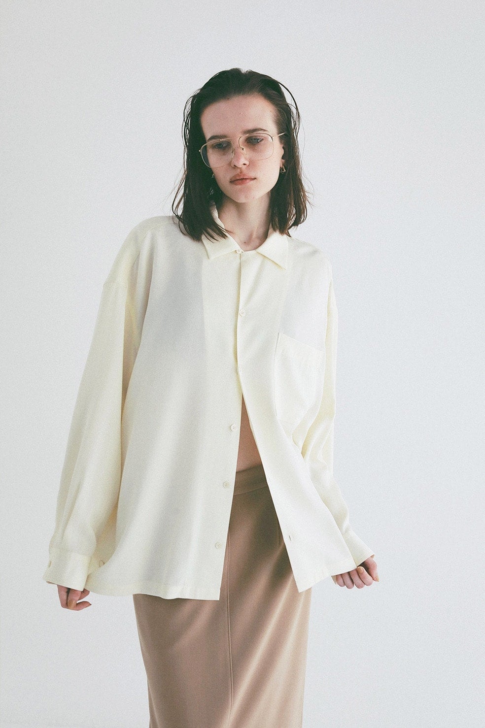 OPEN COLLAR OVER SHIRTS