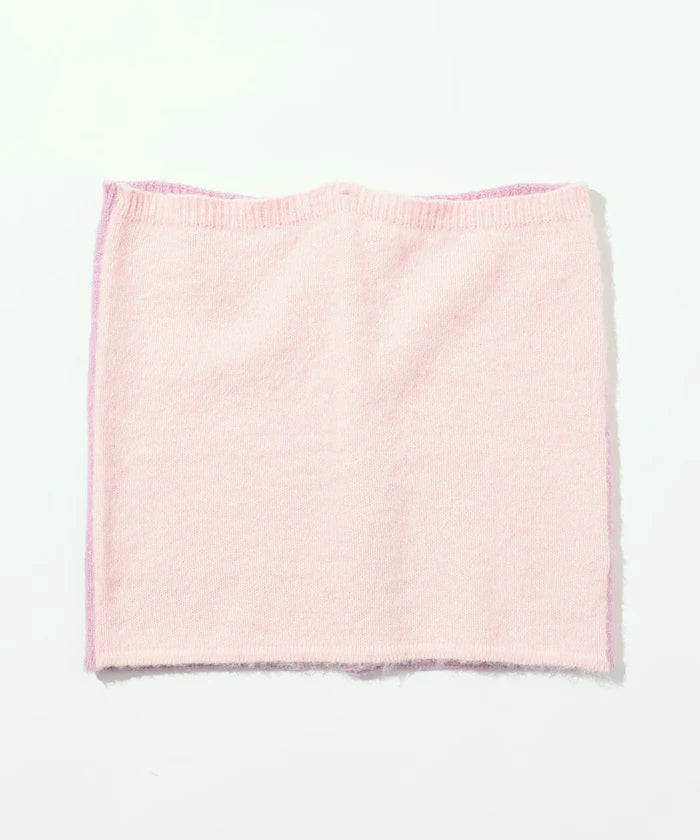 Alpaca Blend Bicolor Knit Vest