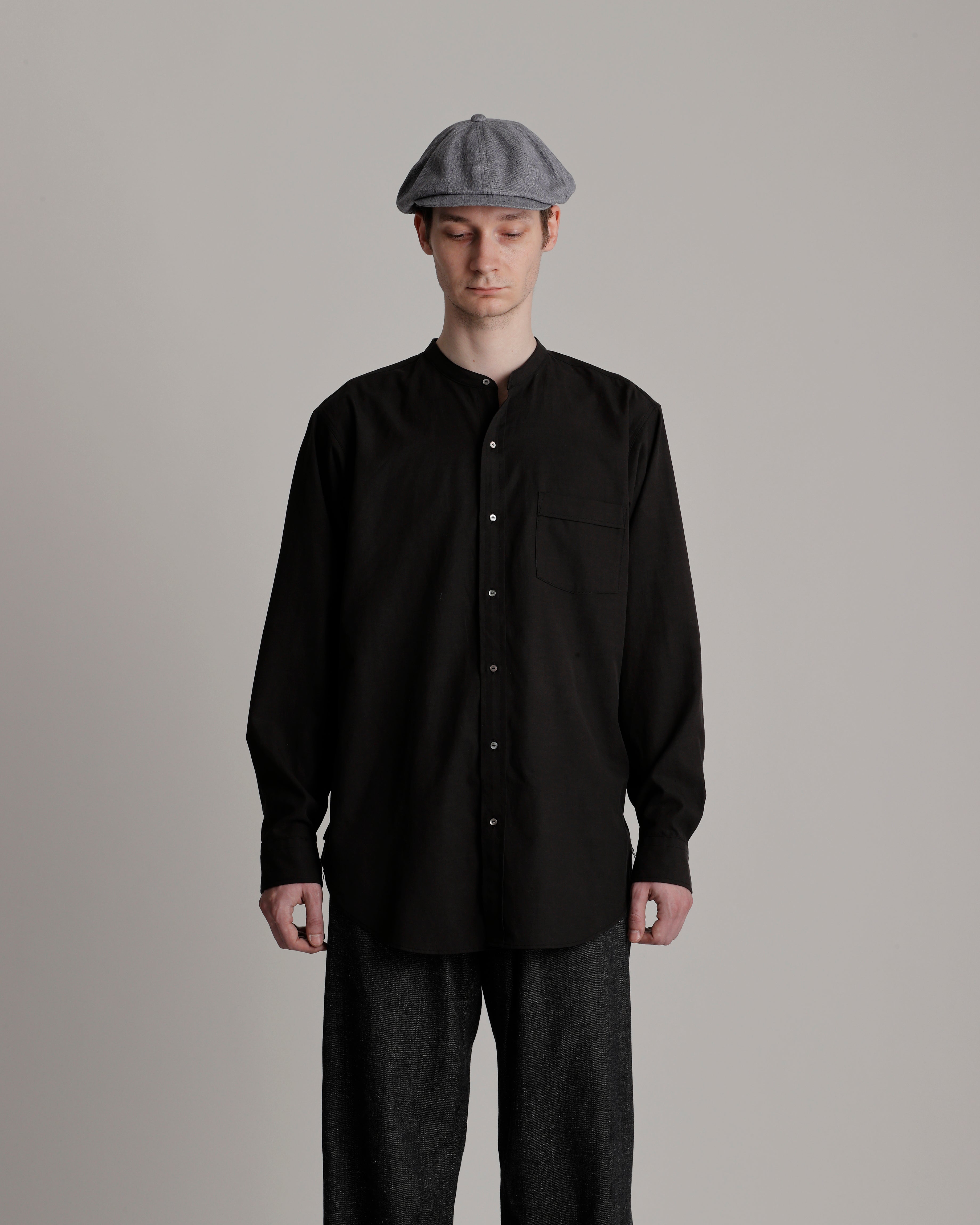 LOT.104 BAND COLLAR SHIRT