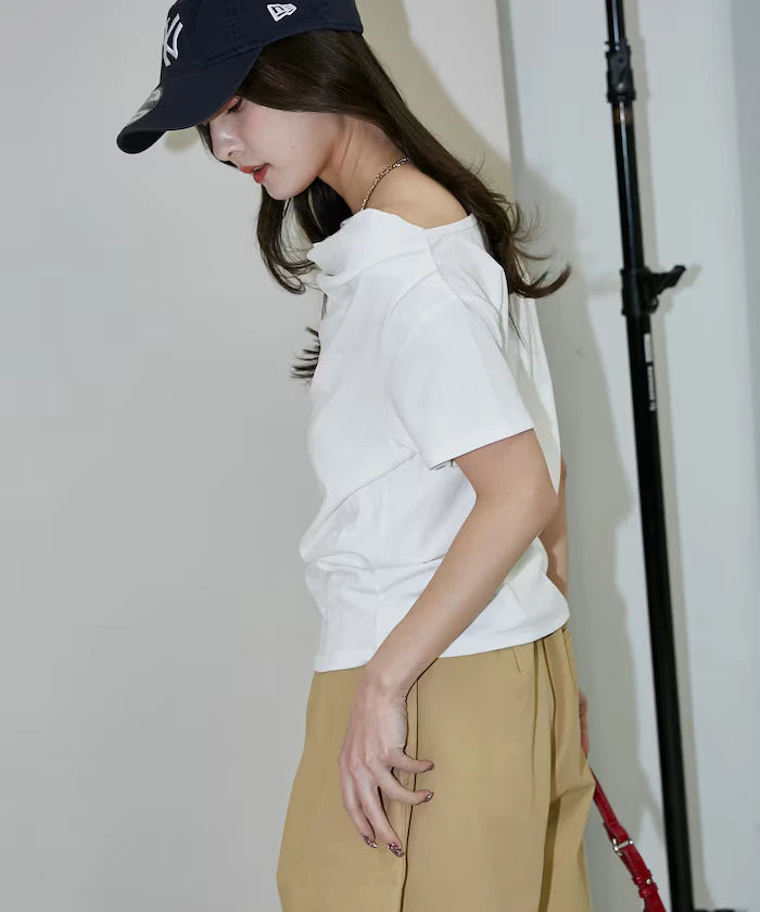 2WAY Draped T-Shirt Limited Release