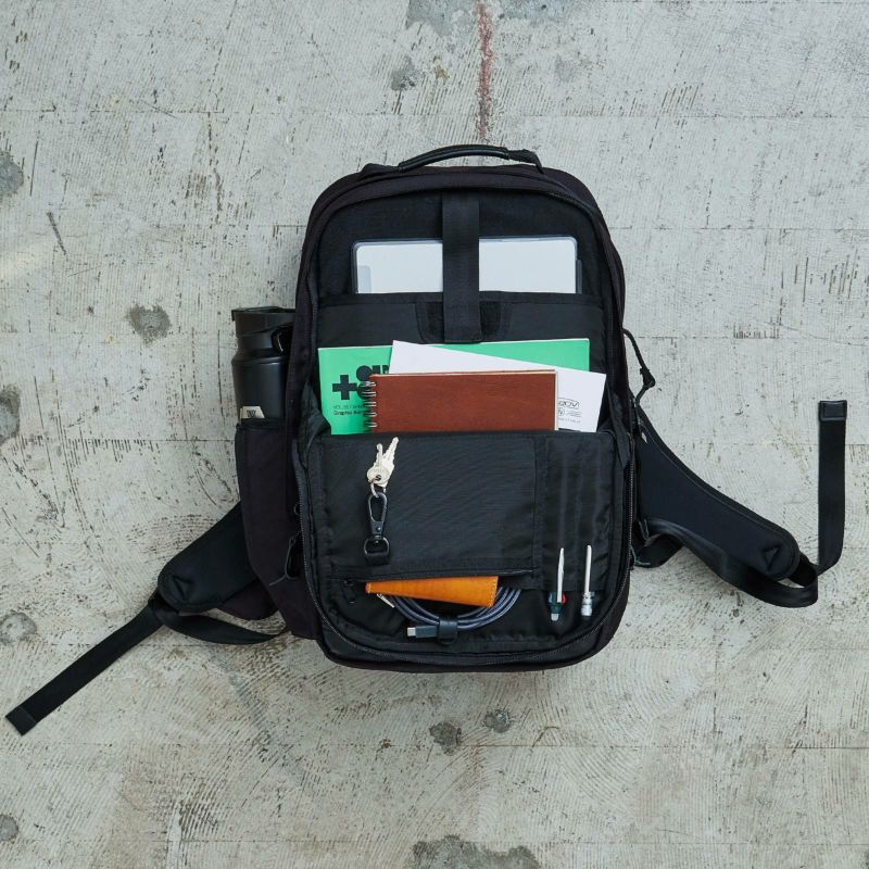 EXCLUSIVE BALLISTIC NYLON DAY PACK/BLACK
