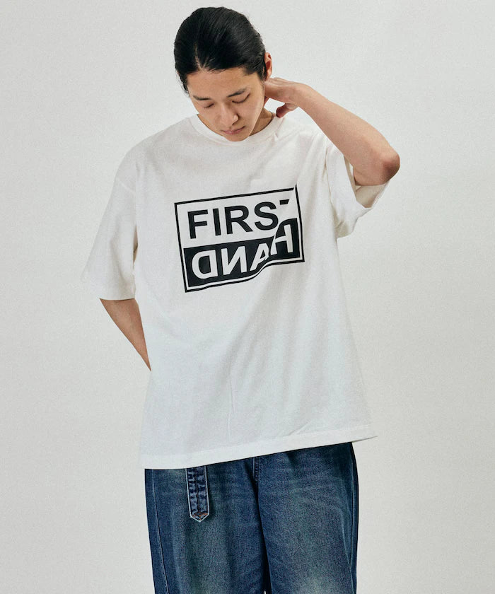 6 Ounce Front Logo Print Crew Neck T-Shirt / Print T-Shirt PRINT TWO-TIER BOX