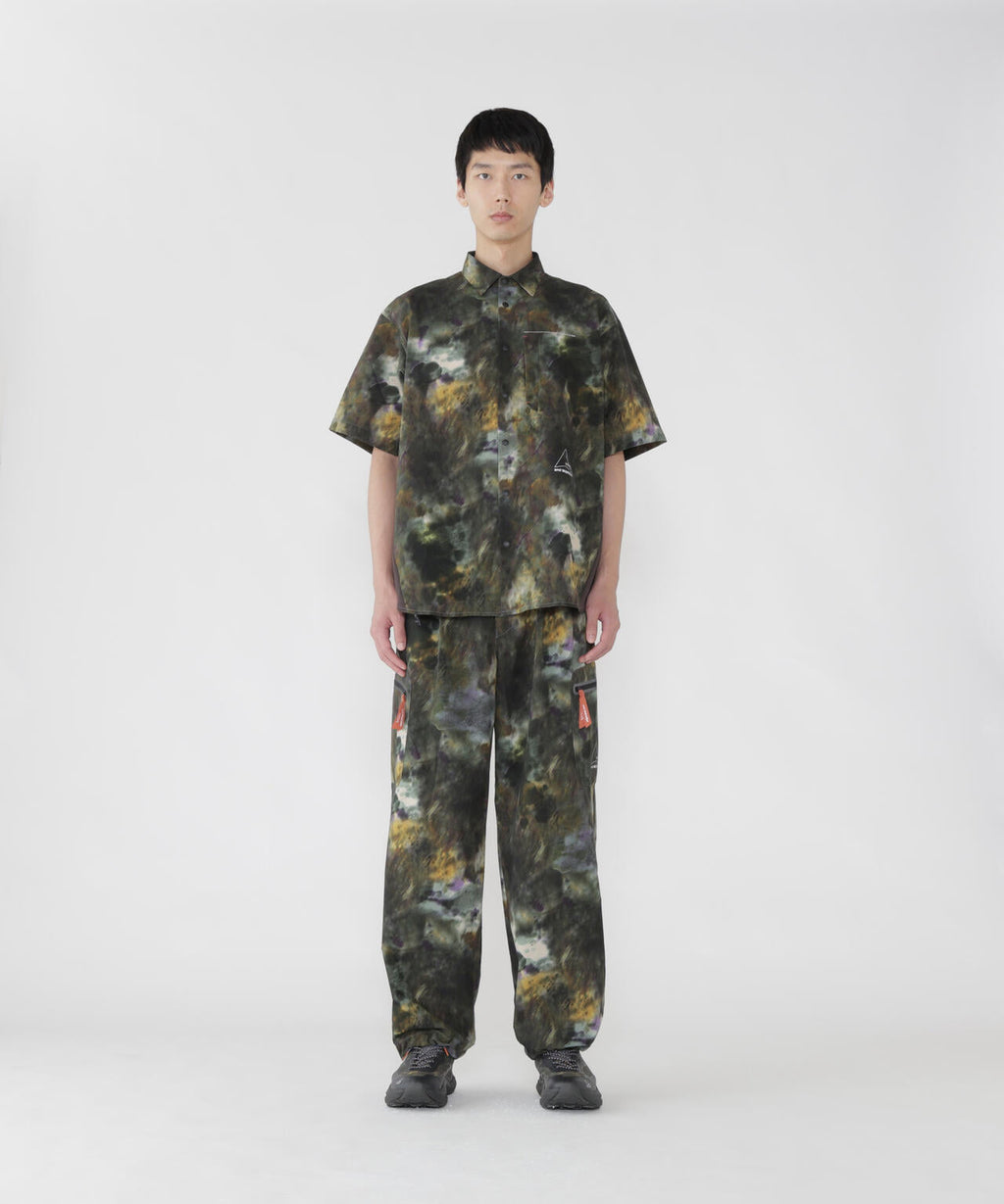 ROA × and wander  printed breathable shirt
