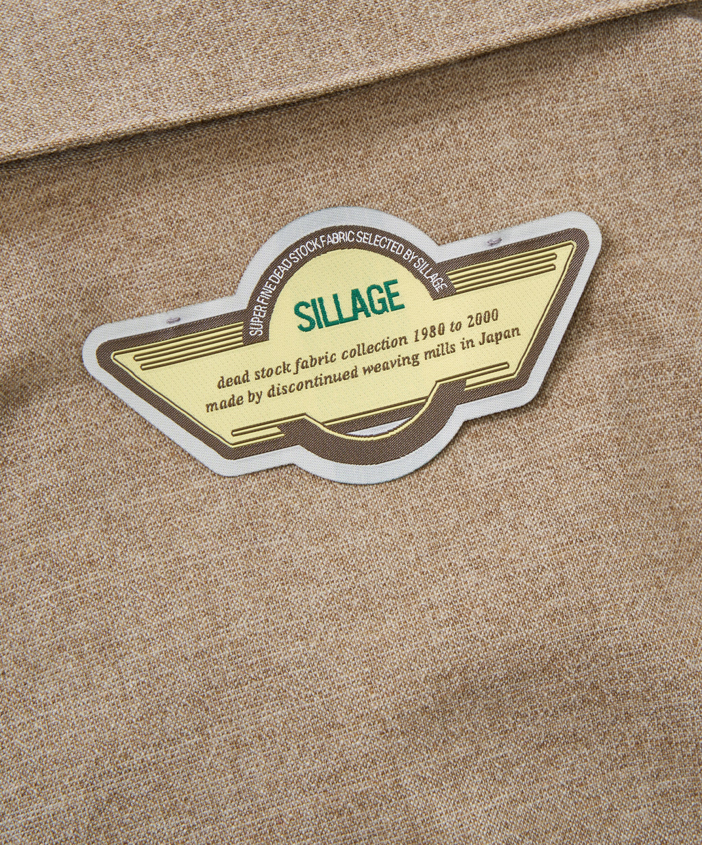zip up blouson deadstock moon beige one