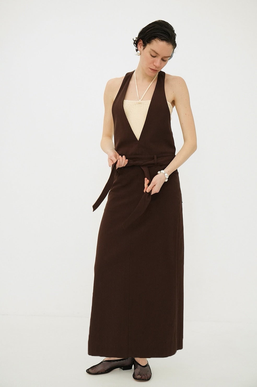 HALTER NECK LOW WAIST ONEPIECE