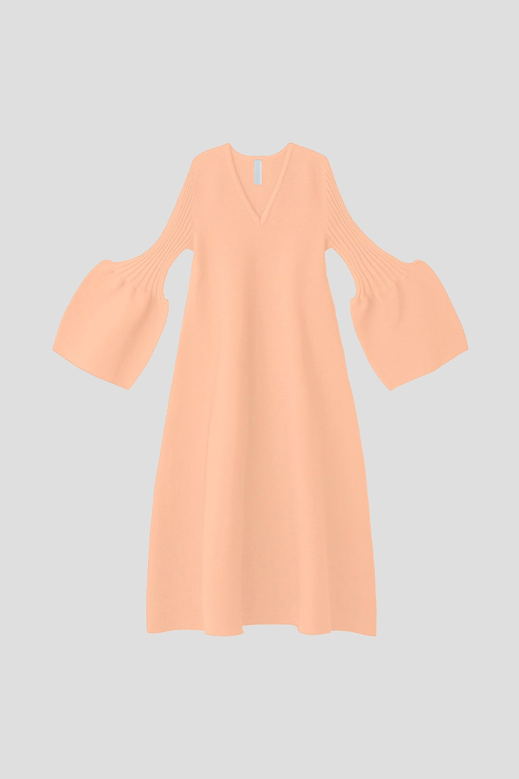 POTTERY LONG BELL SLEEVE FLARE DRESS