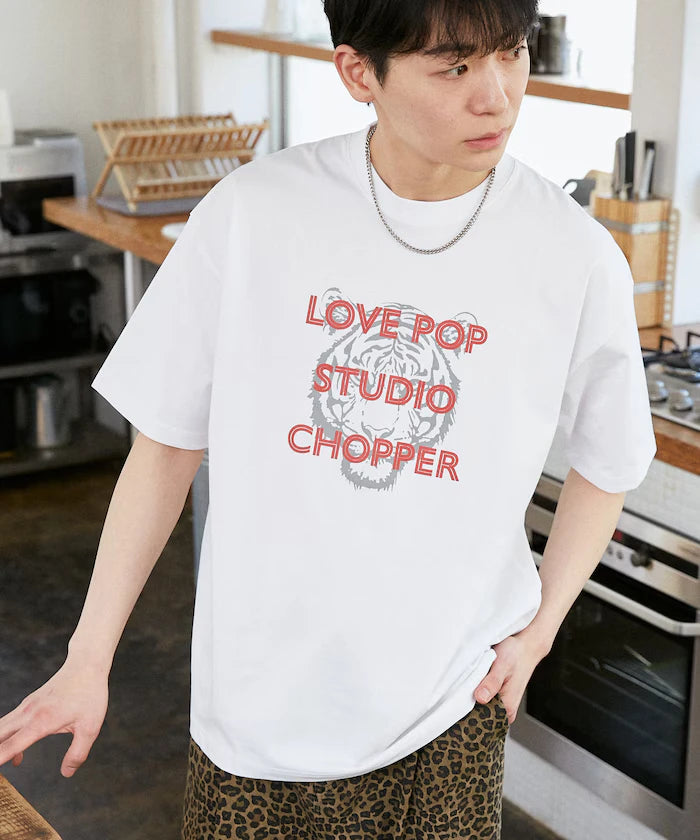 <Functional Material> Animal Print T-Shirt Limited Edition