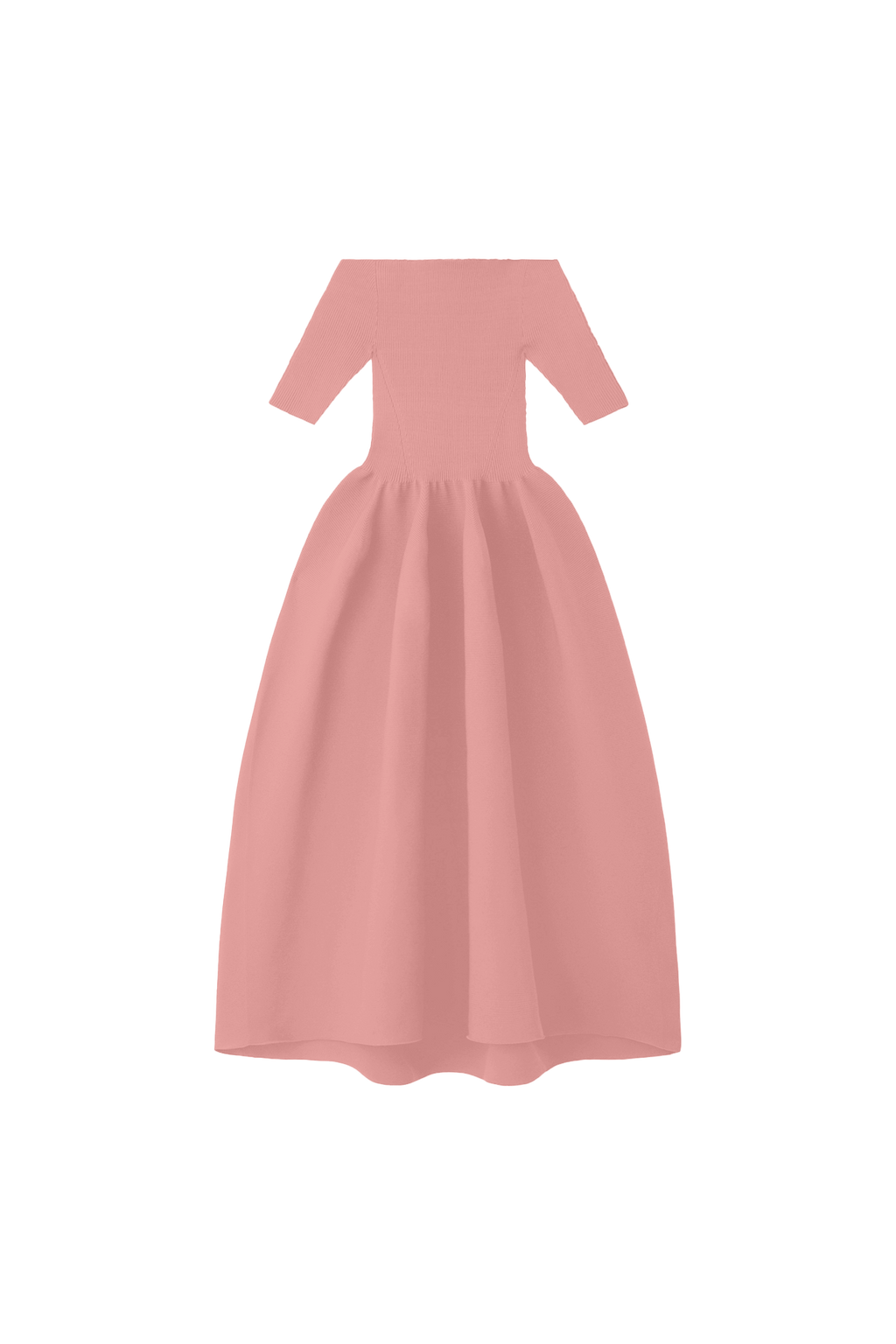 POTTERY HS OFF SHOULDER SHORT SLEEVE DRESS