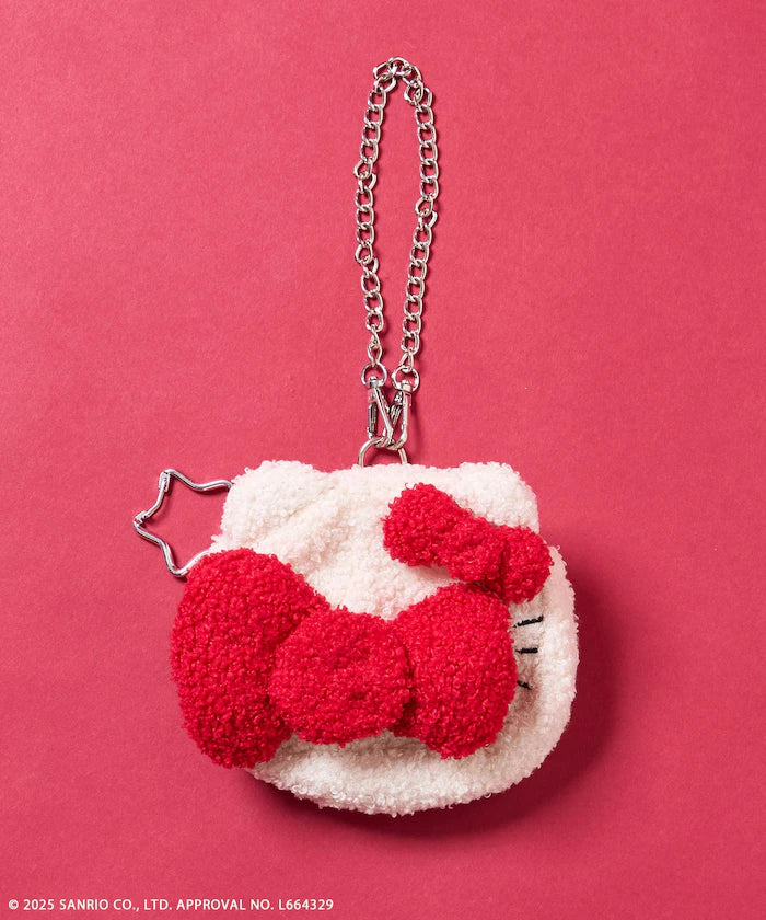 Hello Kitty Fuzzy Pouch