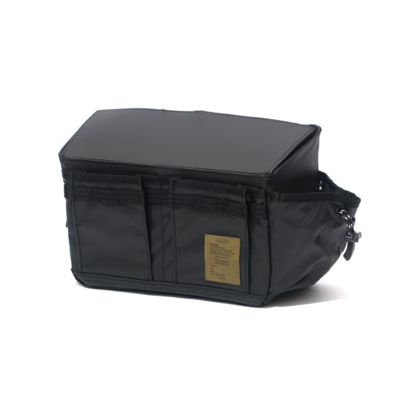 NYLON POLYCA SIDE CONTAINER/BLACK