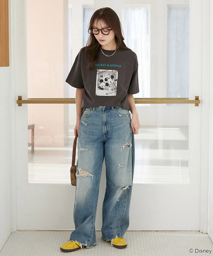 Minnie Mouse Graffiti Style Photo Art T-Shirt Limited Edition