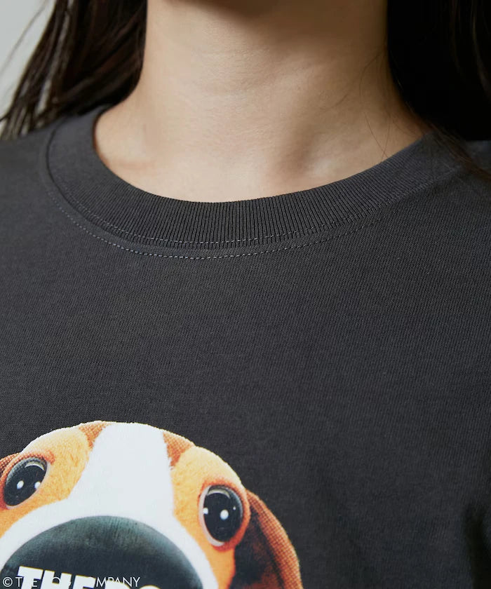 THE DOG / Plush Toy Art T-Shirt Limited Edition