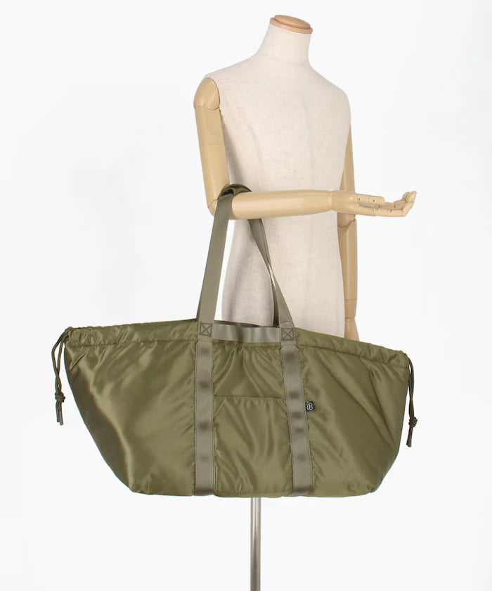 PADDING NYLON DRAWSTRING TOTE L