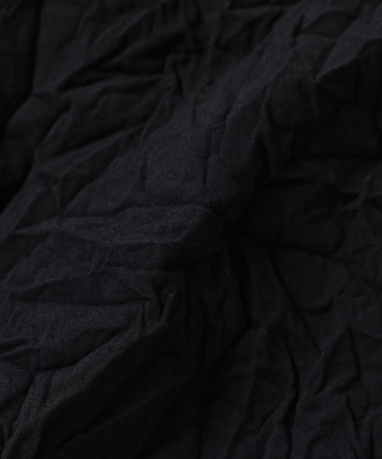washer pleated open SS shirt (M)
