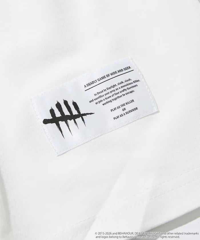Dead By Daylight Exclusive Back Logo Print Crew Neck T-Shirt
