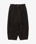 circular pants sheepskin black