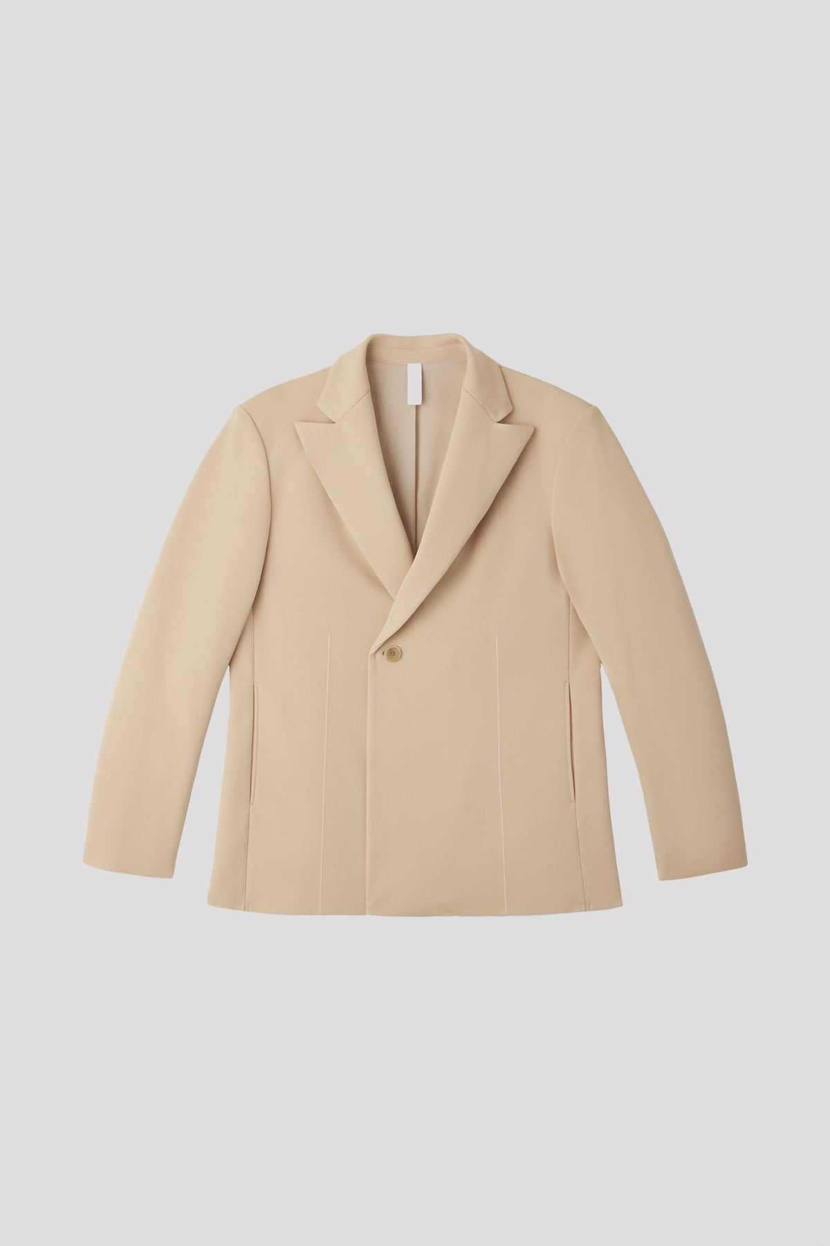 AC MILAN RIB DOUBLE BREASTED TAILORED JACKET