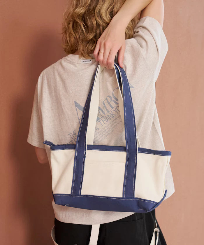Wide Canvas Tote Bag