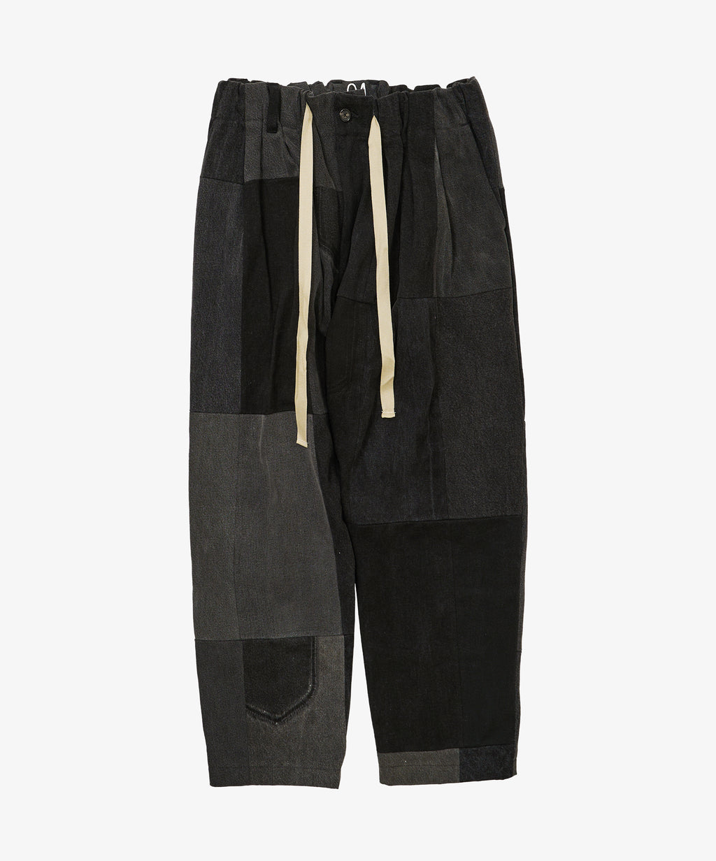 baggy trousers black denim one