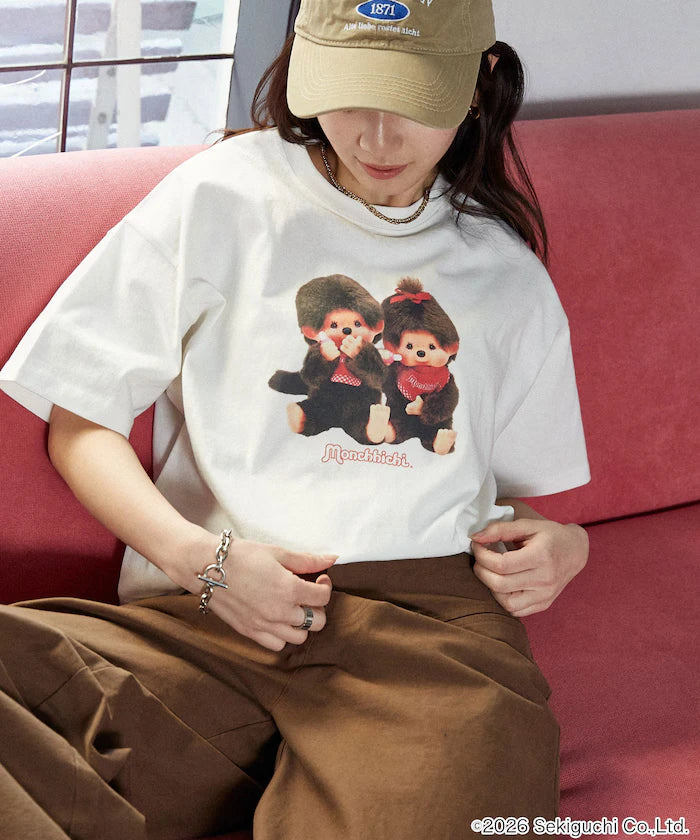 Monchhichi Front Print T-Shirt Limited Edition