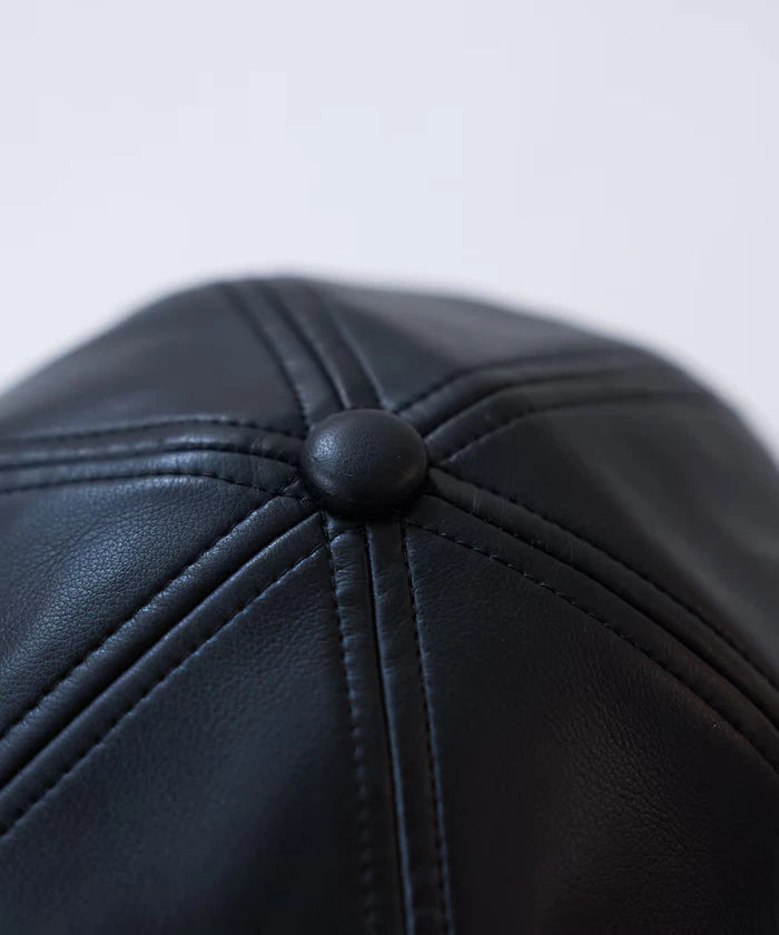 PU Ribbon Cap/Fake Leather Cap