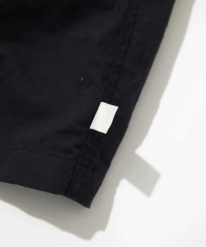 Cotton Linen Cropped Easy Pant