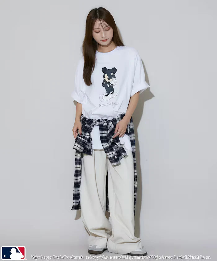 MLB/MICKEY MOUSE/Exclusive Print T-Shirt Limited Release