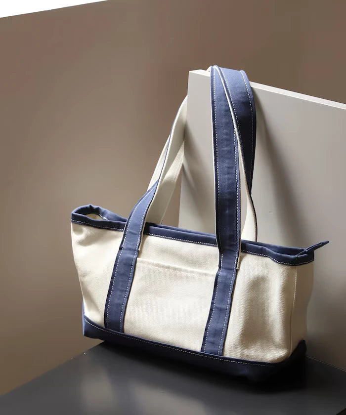 Wide Canvas Tote Bag