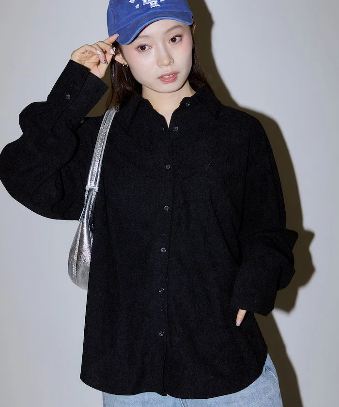 Big Silhouette Corduroy Shirt