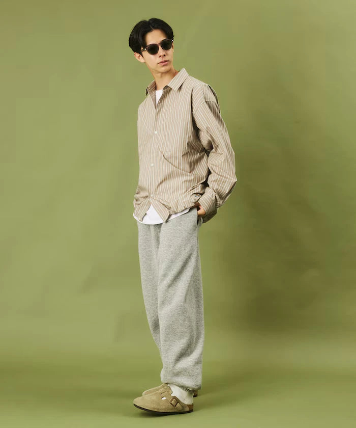 FREAK'S STORE for BEACH & FES Typewriter Spindle Regular Collar Shirt